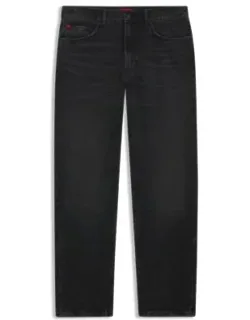 Regular-fit Jeans In Vintage-wash Denim