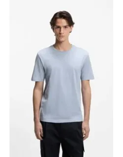 Slim-fit T-shirt With Mercerised Cotton