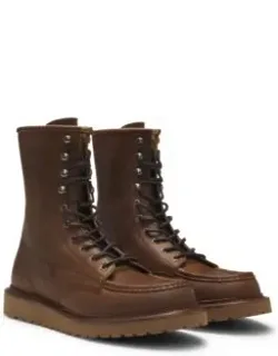 Half Boots In Leather