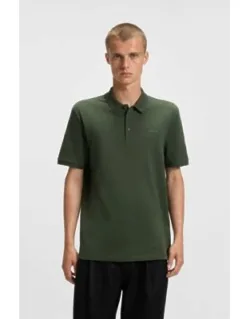 Cotton-piqué Polo Shirt With Logo Print