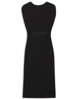 Waistband-detail Dress In Stretch Jersey