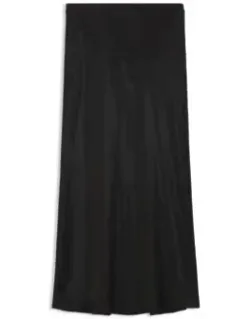 Satin Skirt In A Regular Fit - A-line Skirt