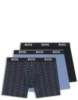 Three-pack Of Stretch-cotton Boxer Briefs