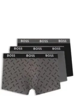 Three-pack Of Stretch-cotton Trunks
