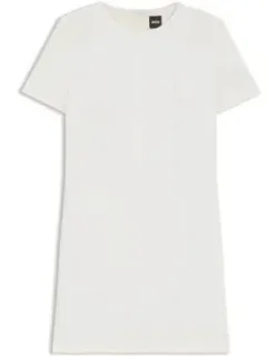 Shift Dress In Soft Crepe