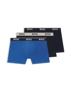 Three-pack Of Boxer Briefs In Stretch Cotton