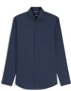 Regular-fit Cotton Dobby Shirt