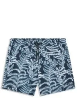 Logo-detail Swim Shorts With All-over Print