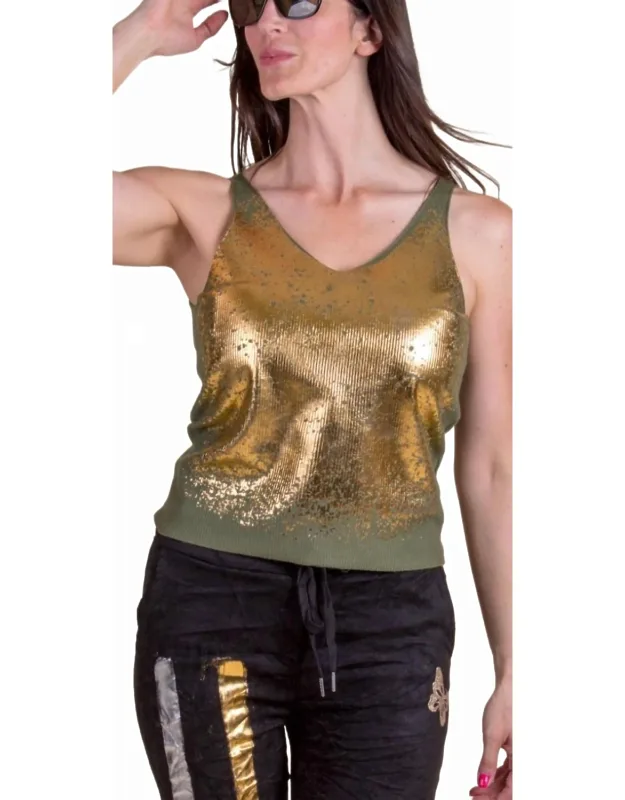 Orsa V-neck Tank Top