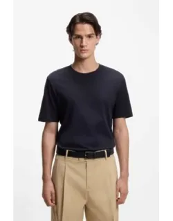 Slim-fit T-shirt With Mercerised Cotton