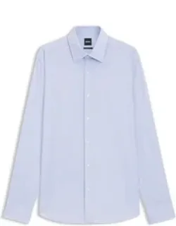 Wrinkle-resistant Regular-fit Shirt In Cotton