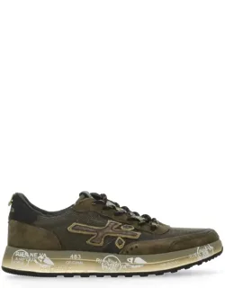 Premiata Sneakers - Round Toe, Raised Rubber Sole