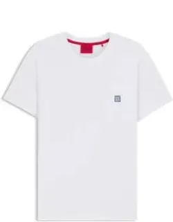 Stacked-logo Pyjama T-shirt In Stretch Cotton
