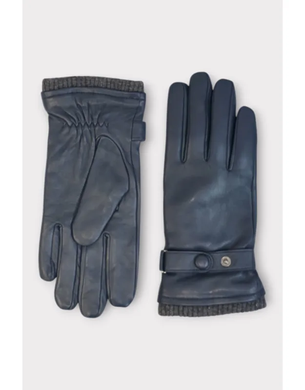 Italian Leather Warm Wool Lining Winter Bike Riding Driving Casual Gloves