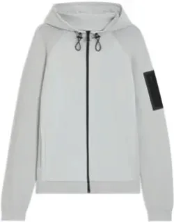 Hybrid Jacket With Comfort-stretch Knit