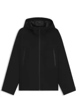 Mesh-lined Jacket With Water-repellent Finish