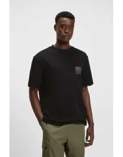 Split-logo T-shirt In Cotton Jersey