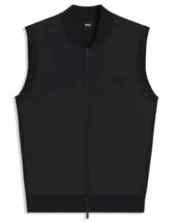 Weather-protection Gilet In A Regular Fit