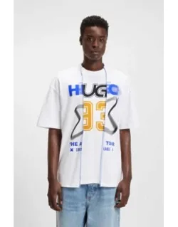 Layered-effect T-shirt In Cotton Jersey