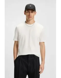 Slim-fit T-shirt With Mercerised Cotton