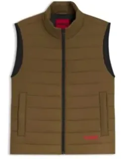 Logo-print Gilet With Water-repellent Finish