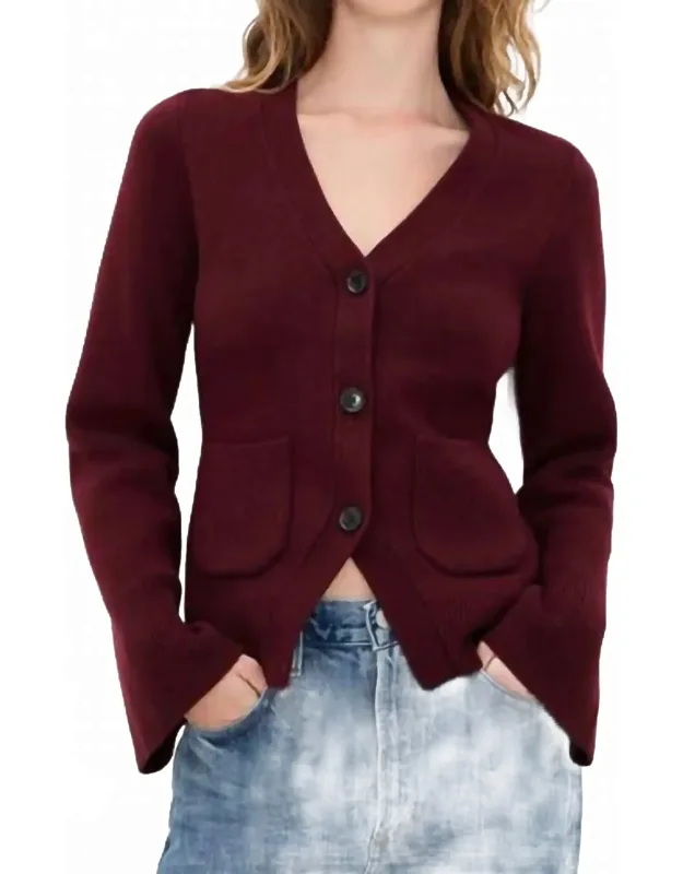 Aeron V-neck Cardigan