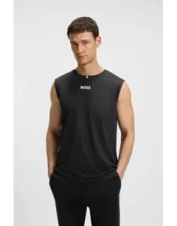 Active Quick-dry Tank Top With Contrast Logo