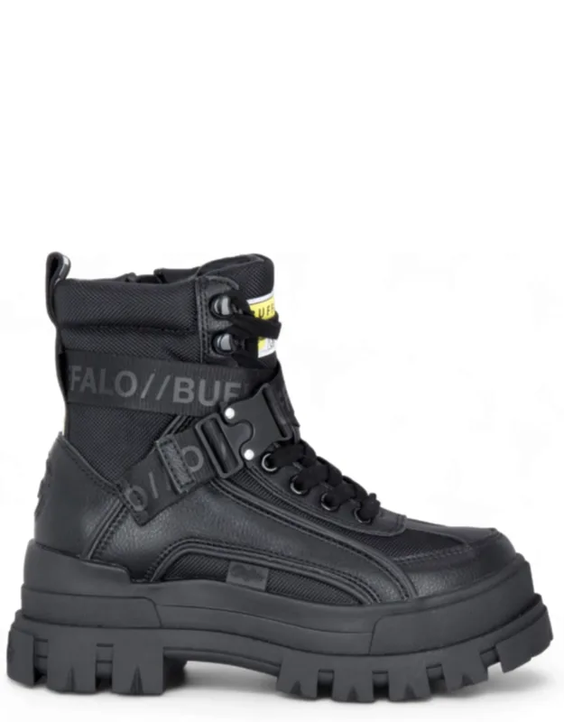 Chunky Platform High Ankle Combat Boots