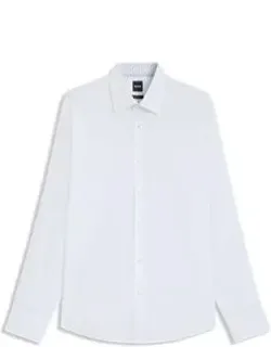 Easy-iron Regular-fit Shirt In Cotton Poplin
