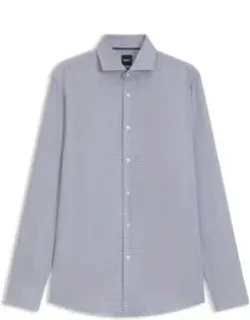 Slim-fit Shirt In Structured Cotton