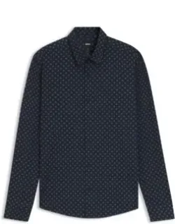 Performance-stretch Slim-fit Shirt In Italian Fabric