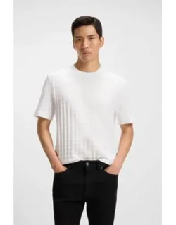 Porsche Mercerised Cotton Houndstooth T-shirt