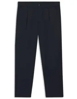 Tapered-fit Trousers In Stretch Twill