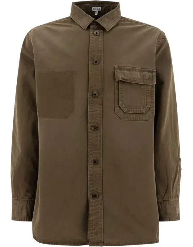 Cotton Overshirt Jacket