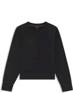Crystal-artwork Sweatshirt In Cotton Terry