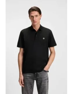 Double-monogram Polo Shirt In Mercerised Cotton