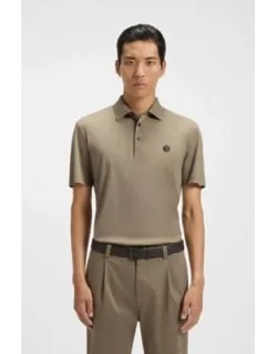 Double-monogram Polo Shirt In Mercerised Cotton