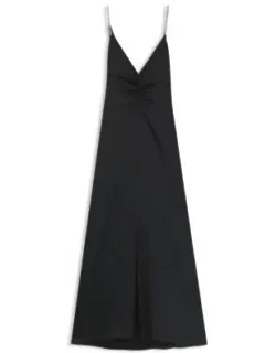 Maxi Dress With Rhinestone Straps