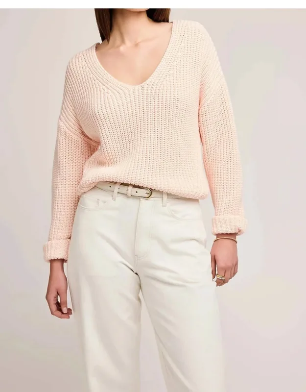 V-neck Knit Sweater