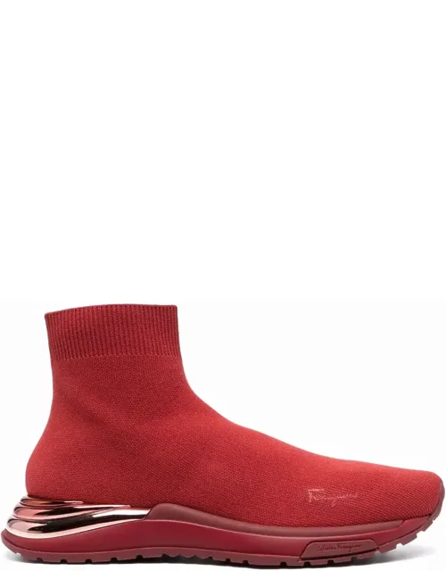 Knitted High-top Sock Sneakers