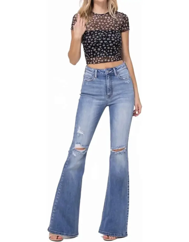 Slim Fit Super Flare Jeans