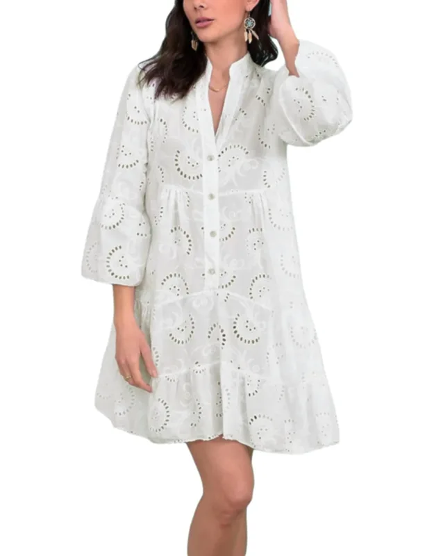 Eyelet Dress