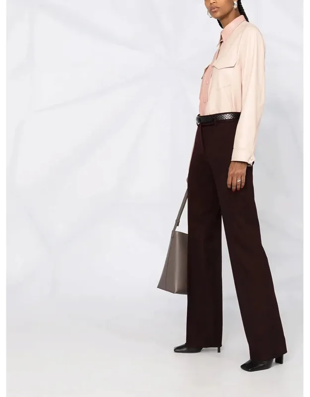 Straight-leg Trousers