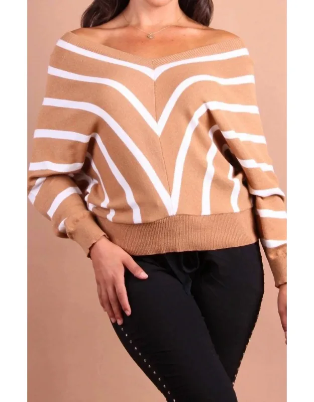 Chevron Batwing Sweater