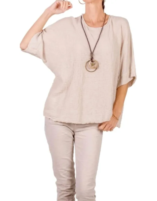 Waffle Cotton Top