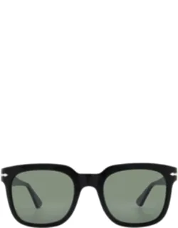 Polarized Green Square Sunglasses