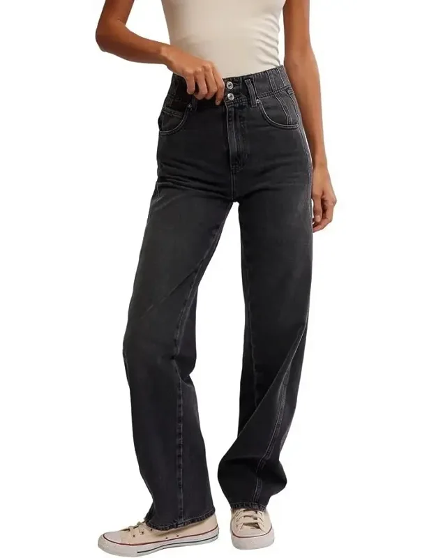 Aster Jeans 5-pockets Straight Leg