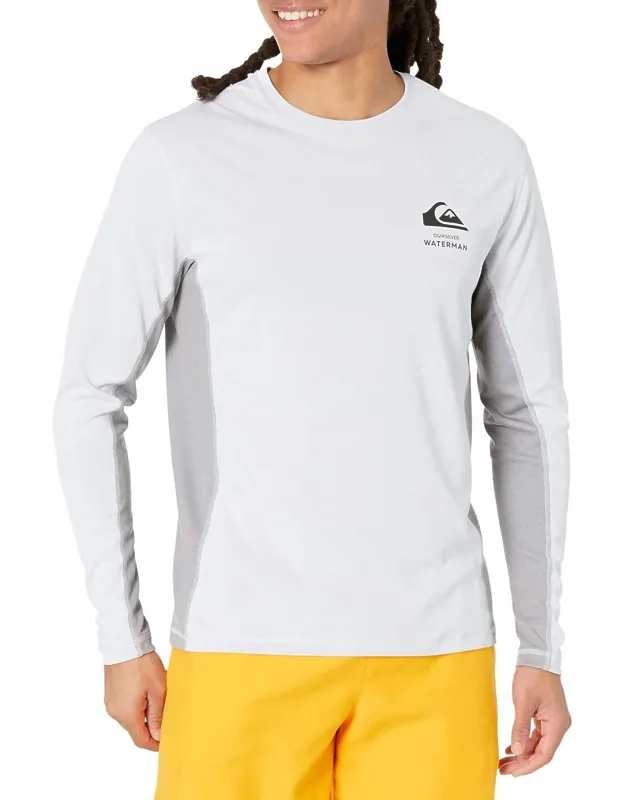Waterman Bamboo Check Long Sleeve Surf Tee