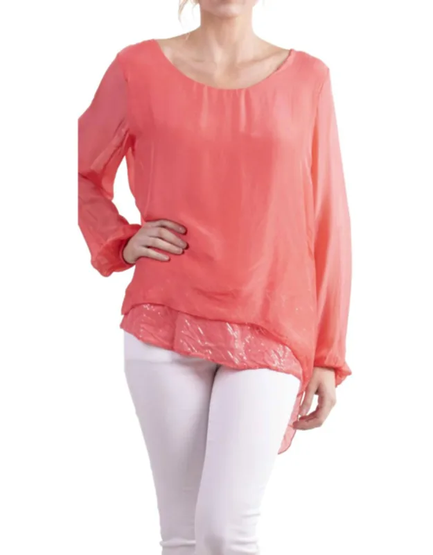 Scoop Neck Blouse