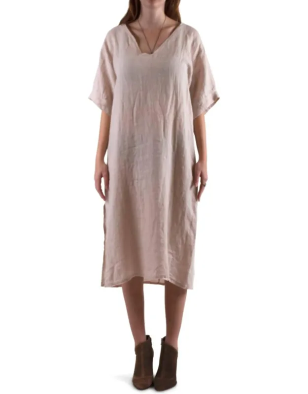 Matera Linen Midi Dress